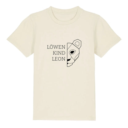 Löwen Kind - Bio Kinder Shirt *personalisierbar (mit Namen)* Mini Creator Shirt 2.0 ST ST Natural-Raw