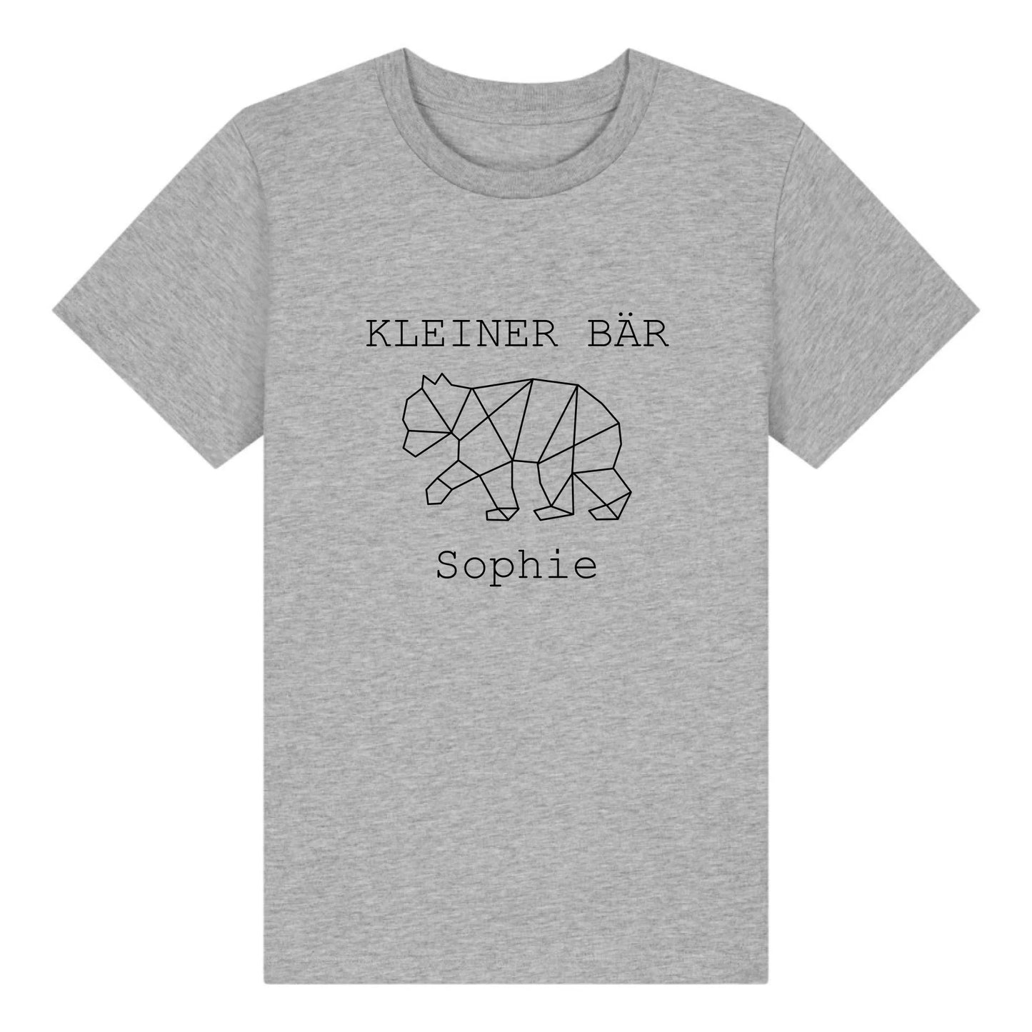 Kleiner Bär - Bio Kinder Shirt *personalisierbar (mit Namen)*