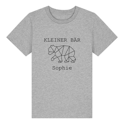 Kleiner Bär - Bio Kinder Shirt *personalisierbar (mit Namen)*