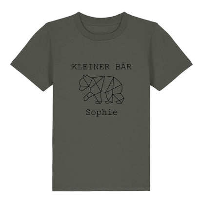 Kleiner Bär - Bio Kinder Shirt *personalisierbar (mit Namen)*