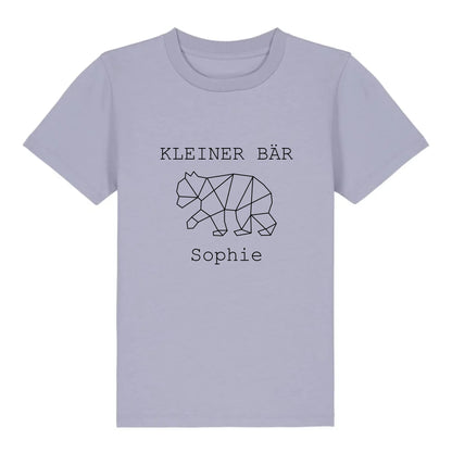 Kleiner Bär - Bio Kinder Shirt *personalisierbar (mit Namen)*