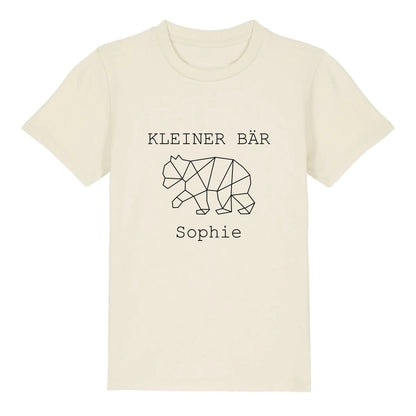 Kleiner Bär - Bio Kinder Shirt *personalisierbar (mit Namen)*
