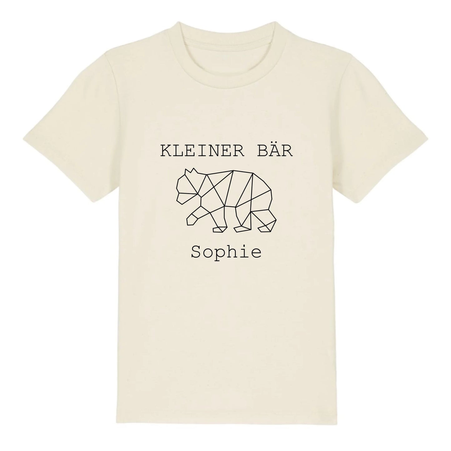 Kleiner Bär - Bio Kinder Shirt *personalisierbar (mit Namen)*