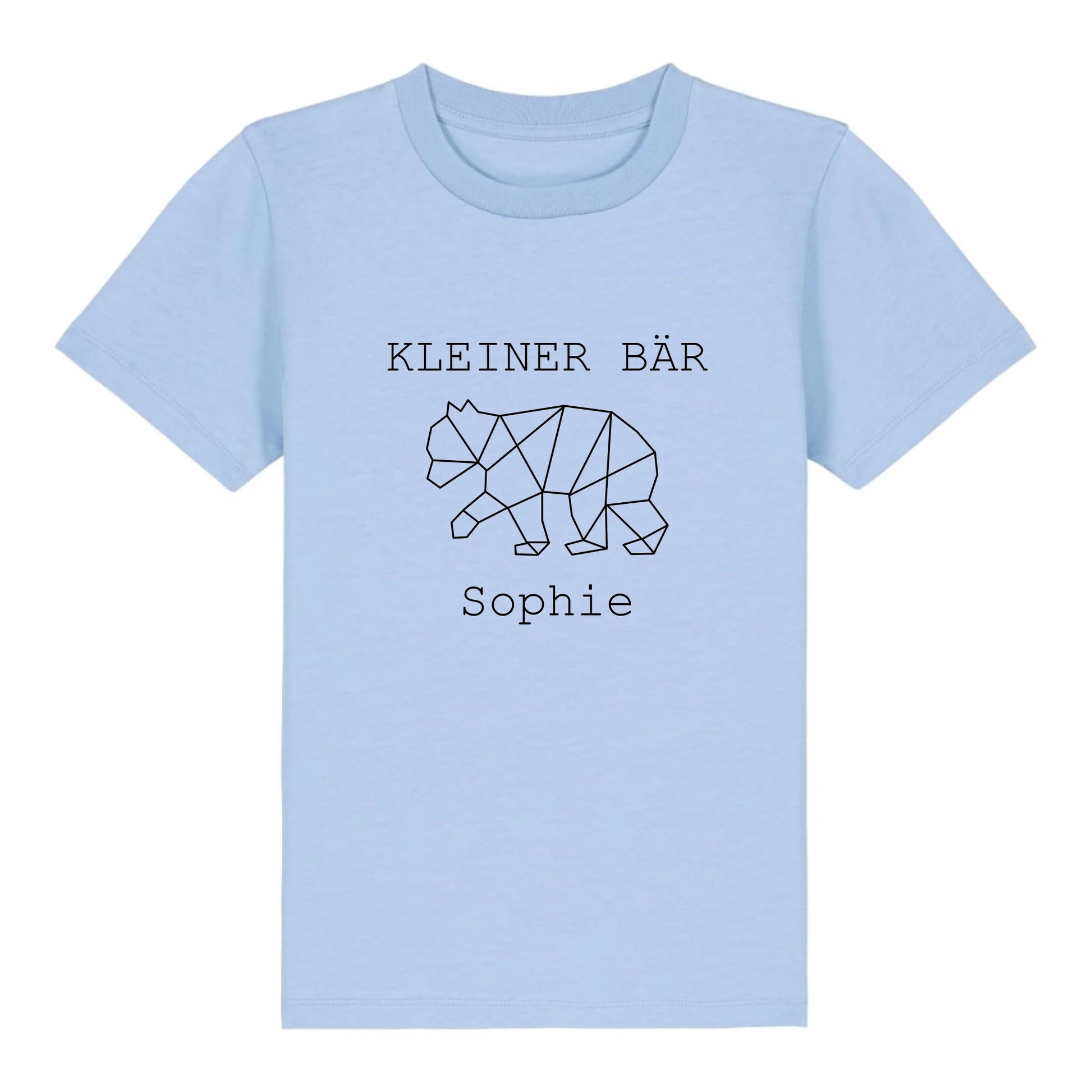 Kleiner Bär - Bio Kinder Shirt *personalisierbar (mit Namen)* Mini Creator Shirt 2.0 ST ST Blue-Soul