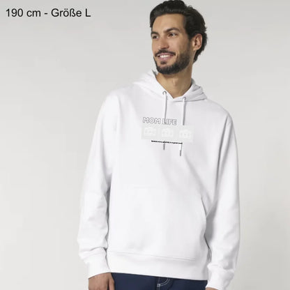 Mom Life Foto - Bio Unisex Hoodie *personalisierbar mit Fotos*