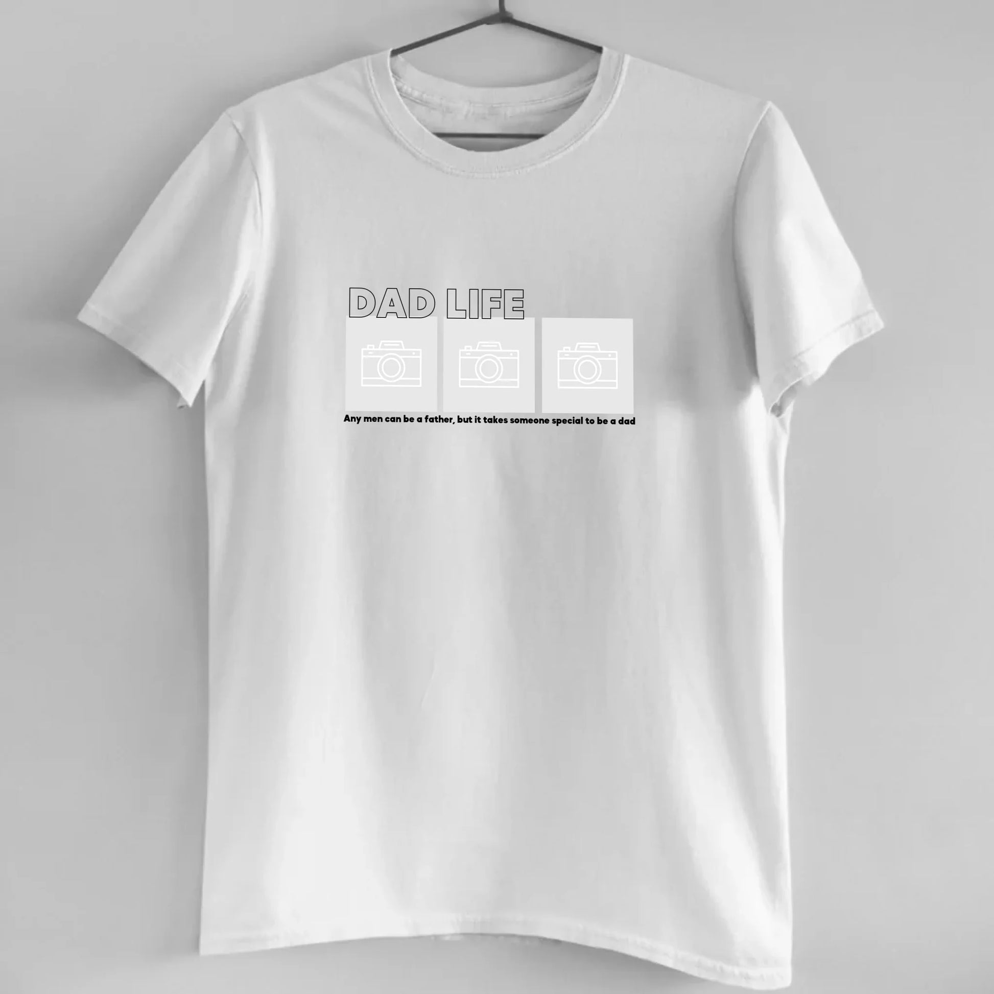 Dad Life Foto - Bio Herren Shirt *personalisierbar mit Fotos*
