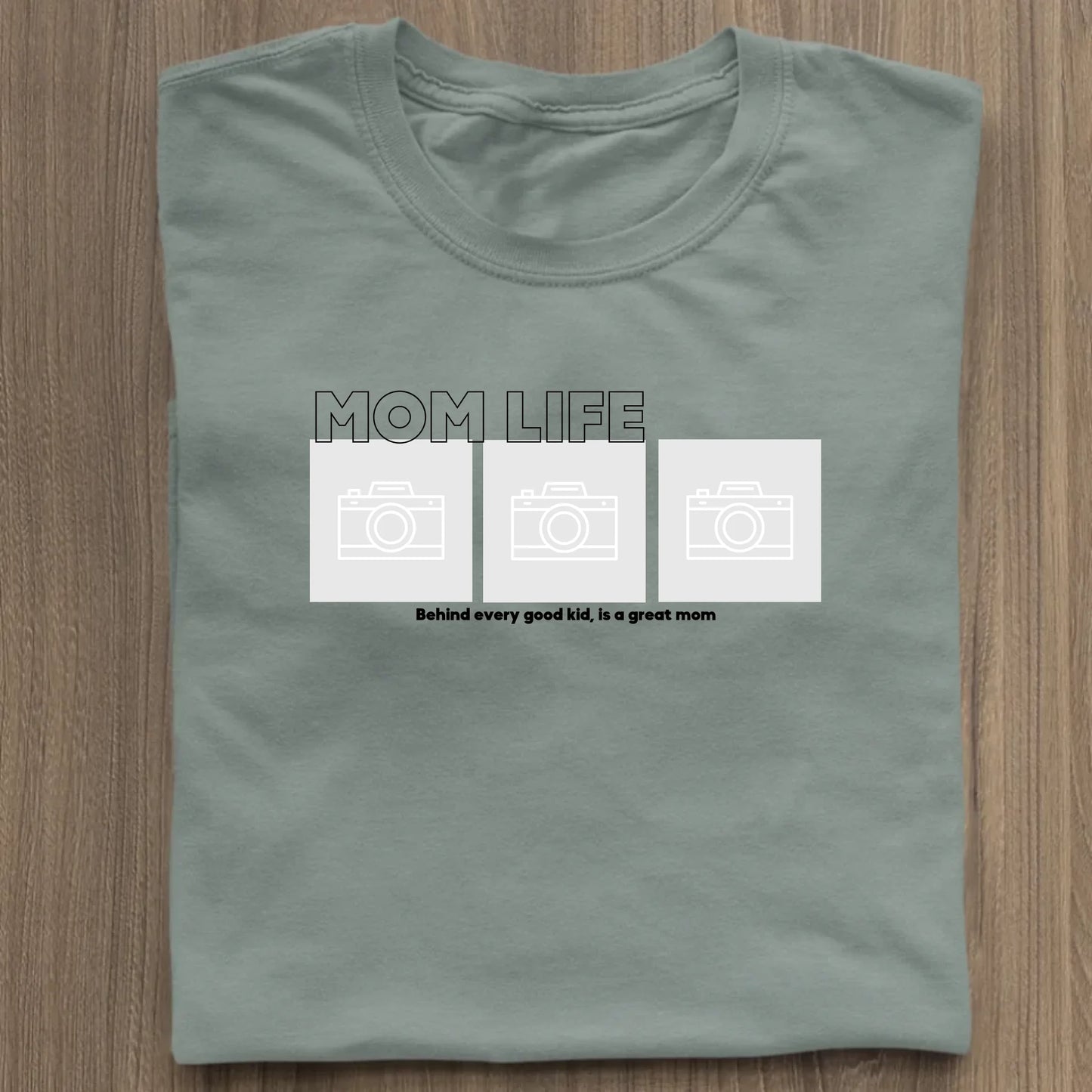 Mom Life Foto - Bio Damen Shirt *personalisierbar mit Fotos* Stella Muser Shirt ST ST Green Bay