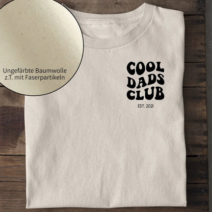 Cool Dads Club - Bio Herren Shirt *personalisierbar* Creator T-Shirt 2.0 ST ST Natural-Raw
