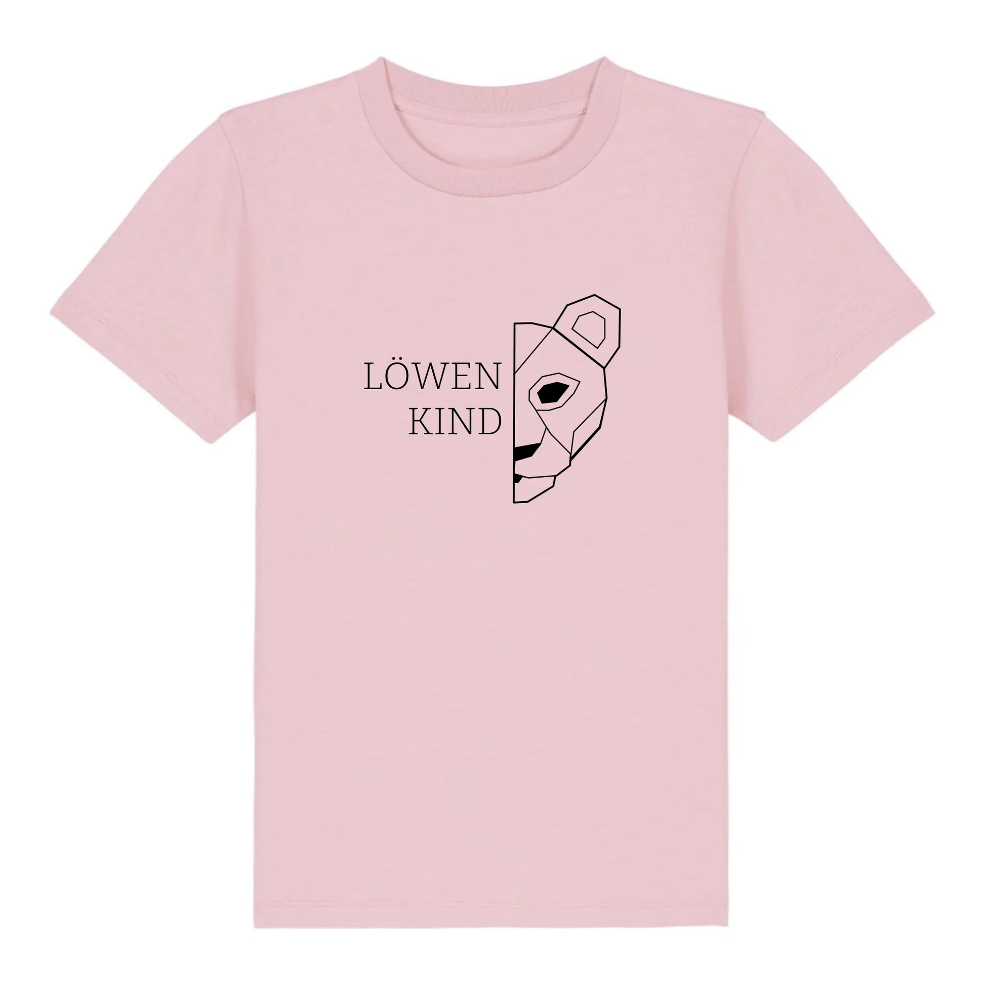 Löwen Kind - Bio Kinder Shirt *personalisierbar (ohne Namen)* Mini Creator Shirt 2.0 ST ST Cotton-Pink
