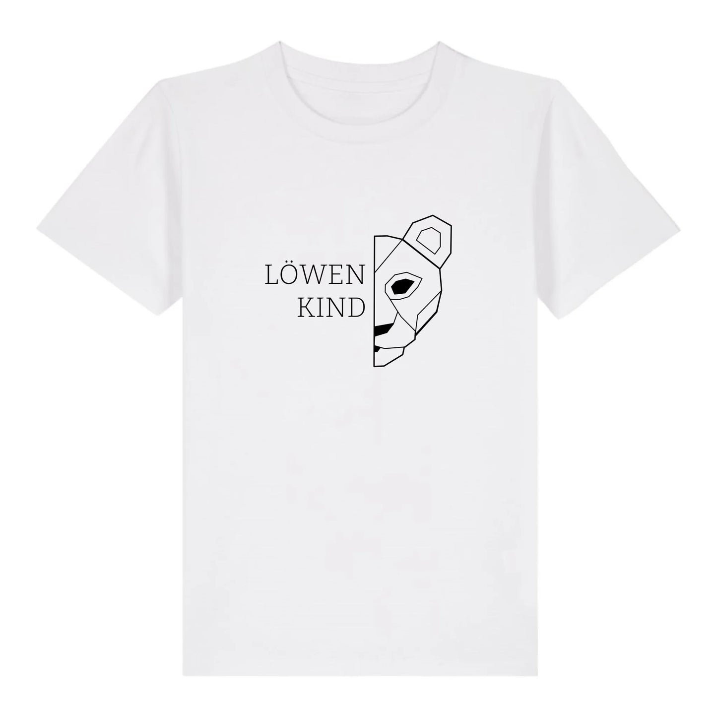 Löwen Kind - Bio Kinder Shirt *personalisierbar (ohne Namen)* Mini Creator Shirt 2.0 ST ST White
