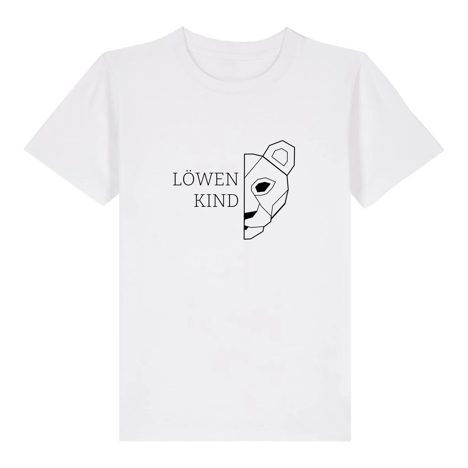 Löwen Kind - Bio Kinder Shirt *personalisierbar (ohne Namen)* Mini Creator Shirt 2.0 ST ST White