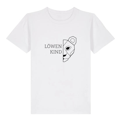 Löwen Kind - Bio Kinder Shirt *personalisierbar (ohne Namen)* Mini Creator Shirt 2.0 ST ST White