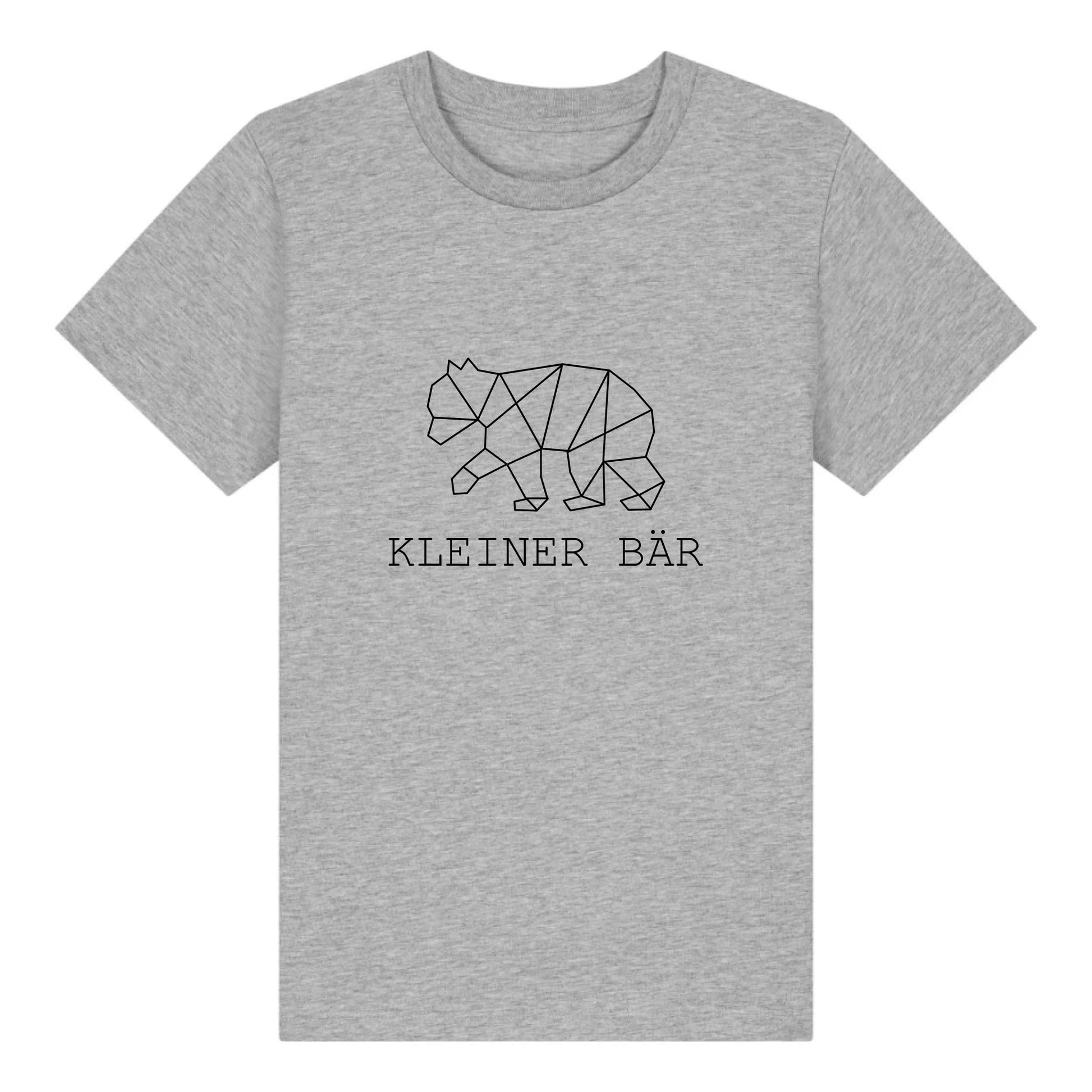 Kleiner Bär - Bio Kinder Shirt *personalisierbar (ohne Namen)* Mini Creator Shirt 2.0 ST ST Heather-Grey