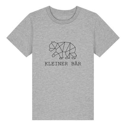 Kleiner Bär - Bio Kinder Shirt *personalisierbar (ohne Namen)* Mini Creator Shirt 2.0 ST ST Heather-Grey