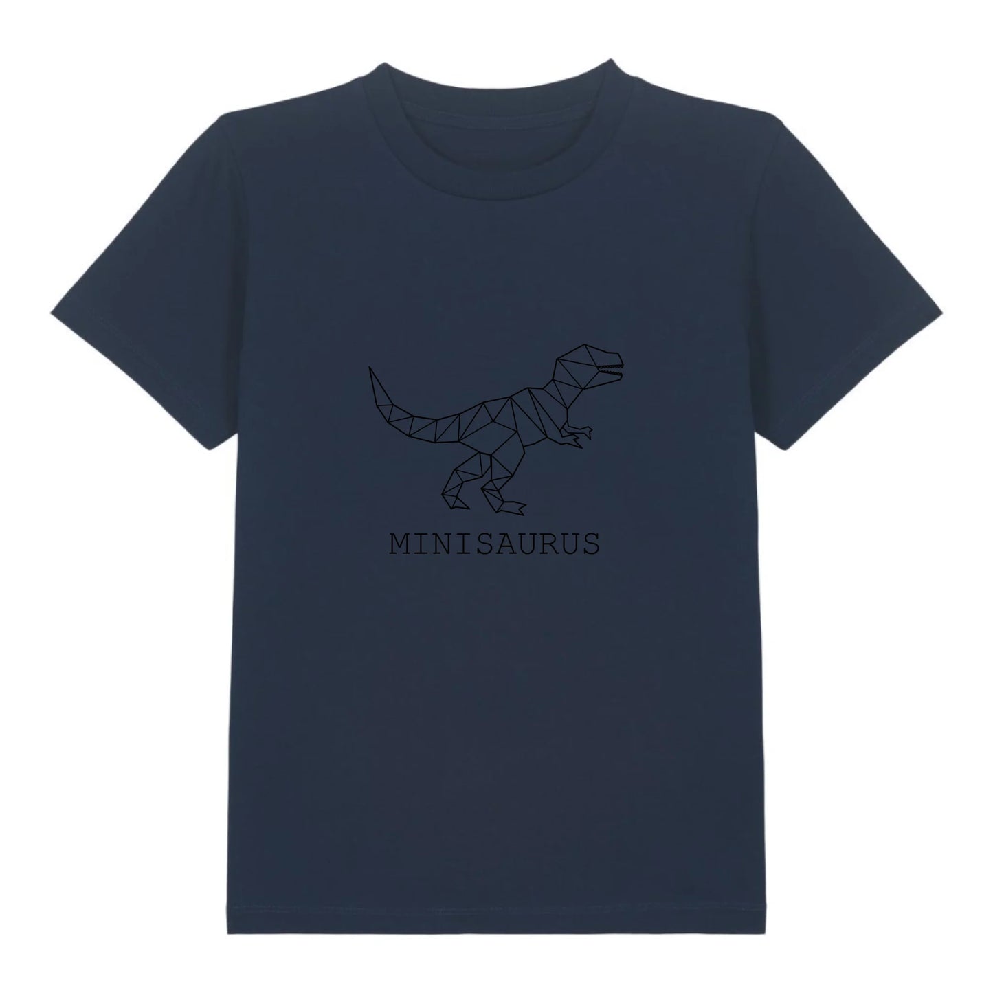 Minisaurus - Bio Kinder Shirt *personalisierbar (ohne Namen)* Mini Creator Shirt 2.0 ST ST French-Navy