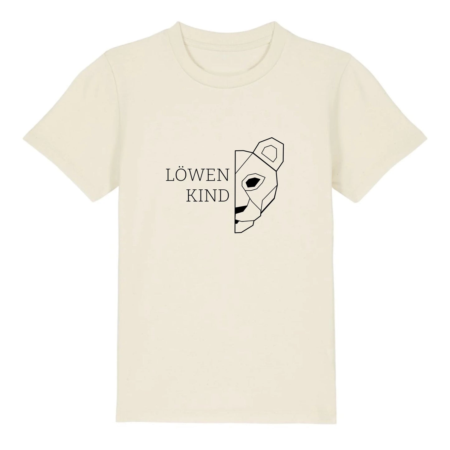 Löwen Kind - Bio Kinder Shirt *personalisierbar (ohne Namen)* Mini Creator Shirt 2.0 ST ST Natural-Raw
