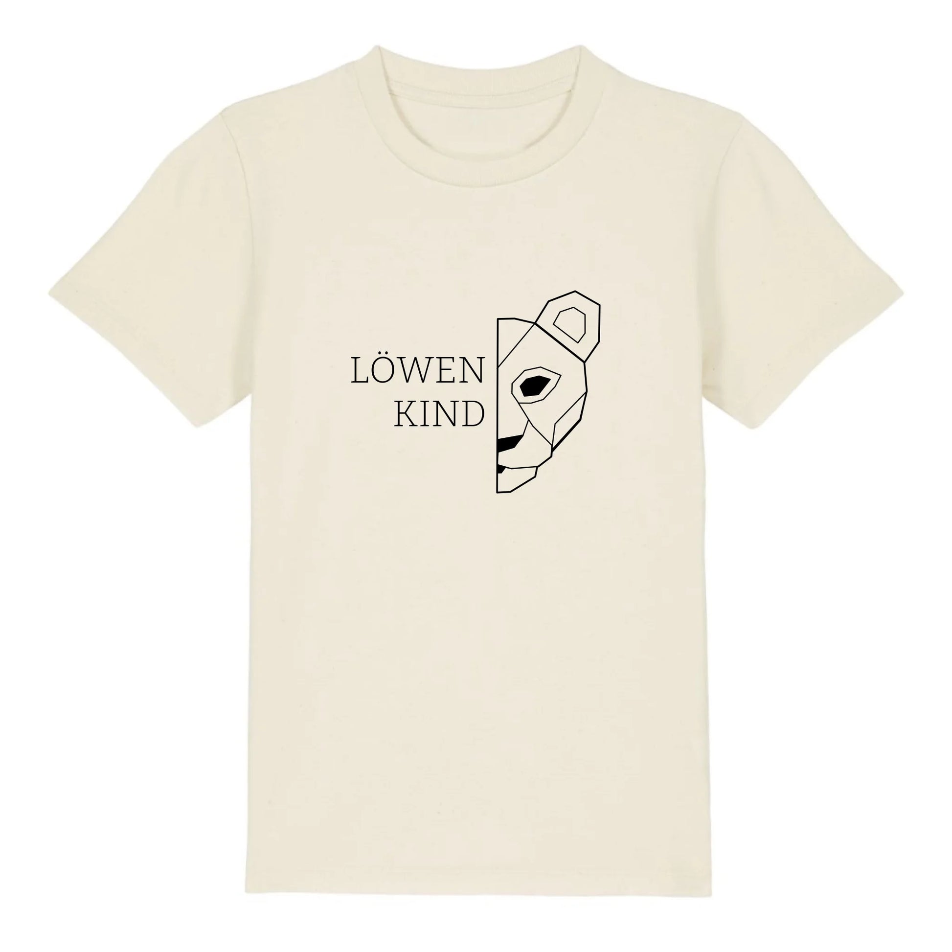 Löwen Kind - Bio Kinder Shirt *personalisierbar (ohne Namen)* Mini Creator Shirt 2.0 ST ST Natural-Raw