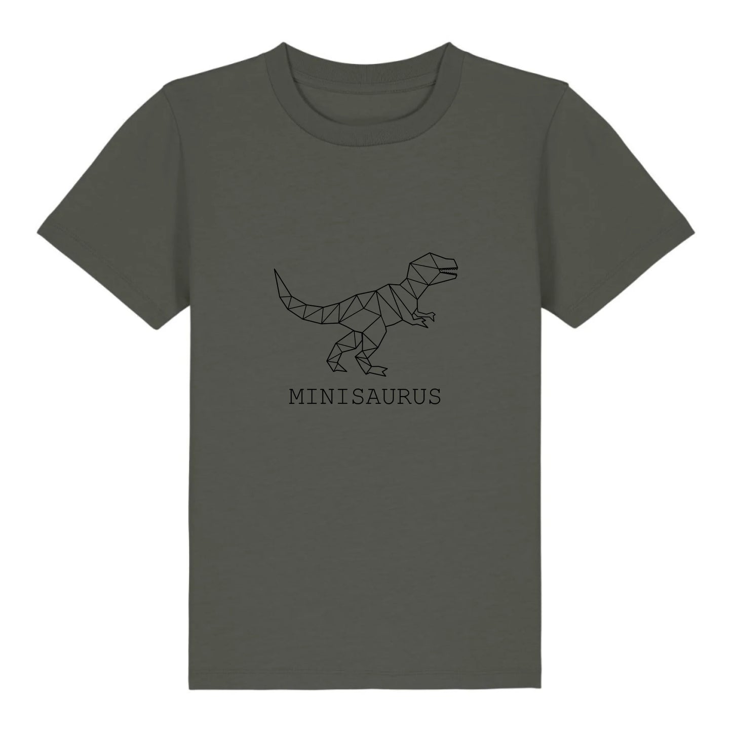 Minisaurus - Bio Kinder Shirt *personalisierbar (ohne Namen)* Mini Creator Shirt 2.0 ST ST Khaki