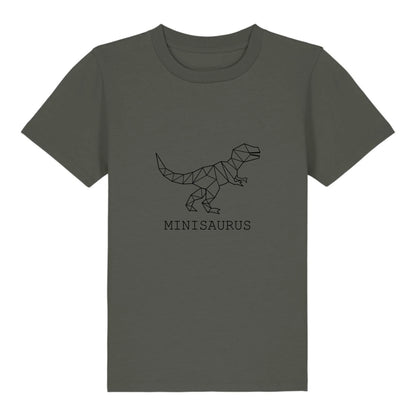 Minisaurus - Bio Kinder Shirt *personalisierbar (ohne Namen)*