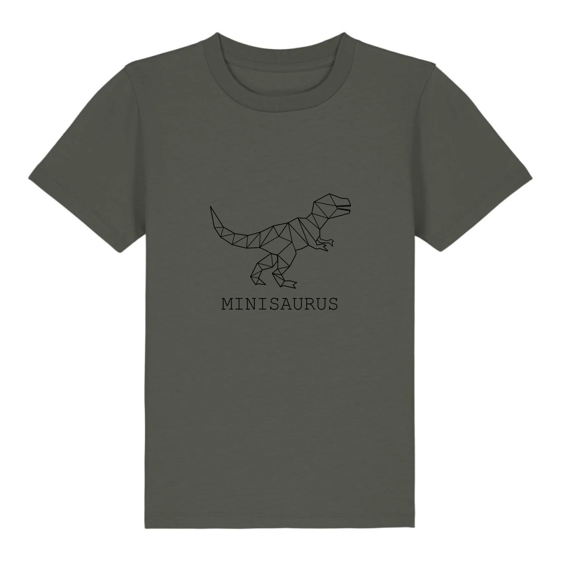 Minisaurus - Bio Kinder Shirt *personalisierbar (ohne Namen)* Mini Creator Shirt 2.0 ST ST Khaki