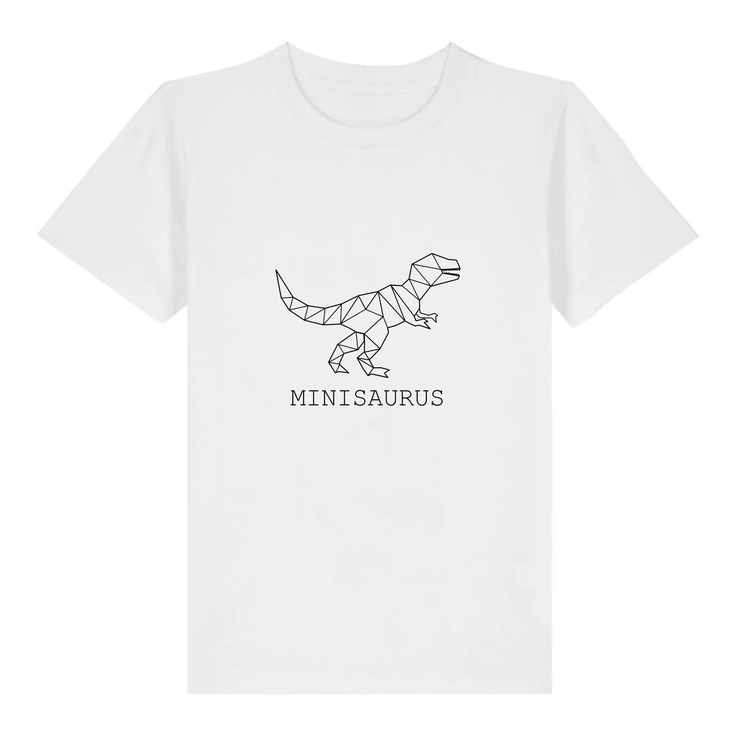 Minisaurus - Bio Kinder Shirt *personalisierbar (ohne Namen)* Mini Creator Shirt 2.0 ST ST White