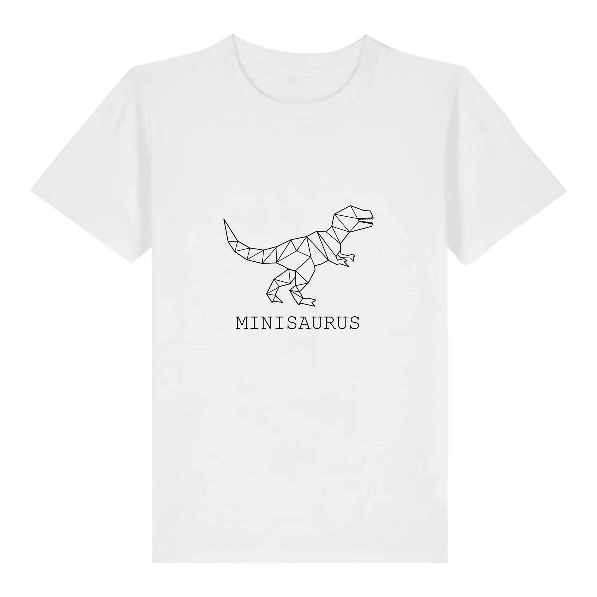 Minisaurus - Bio Kinder Shirt *personalisierbar (ohne Namen)* Mini Creator Shirt 2.0 ST ST White