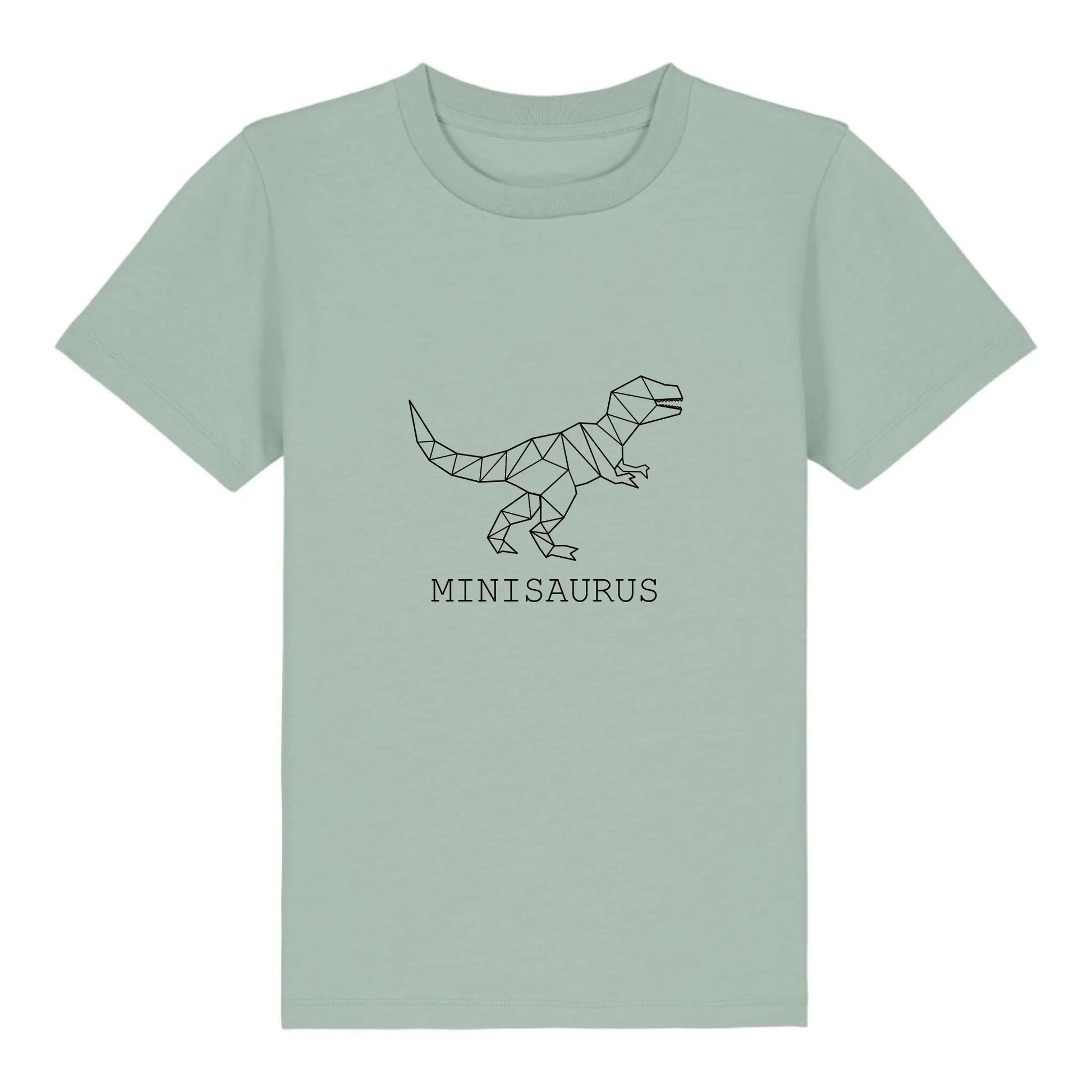 Minisaurus - Bio Kinder Shirt *personalisierbar (ohne Namen)* Mini Creator Shirt 2.0 ST ST Aloe