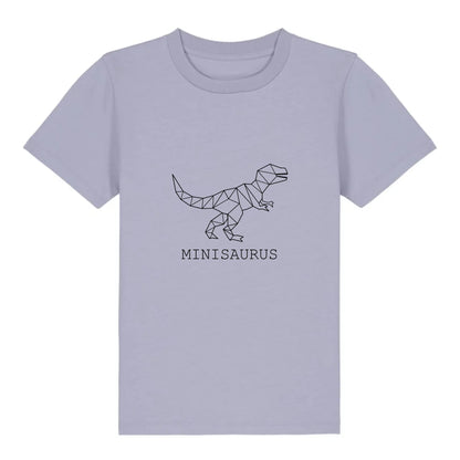 Minisaurus - Bio Kinder Shirt *personalisierbar (ohne Namen)*