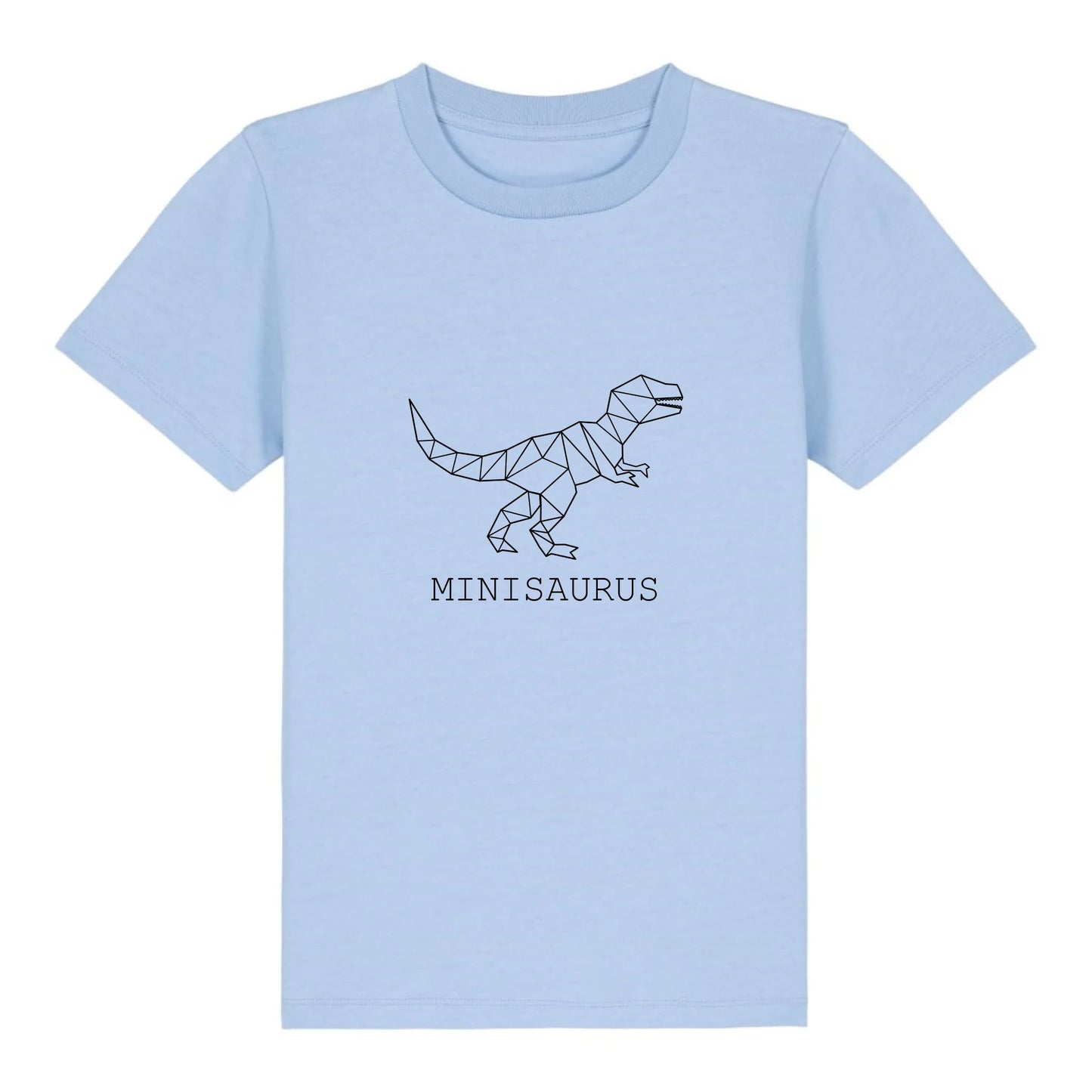 Minisaurus - Bio Kinder Shirt *personalisierbar (ohne Namen)* Mini Creator Shirt 2.0 ST ST Blue-Soul