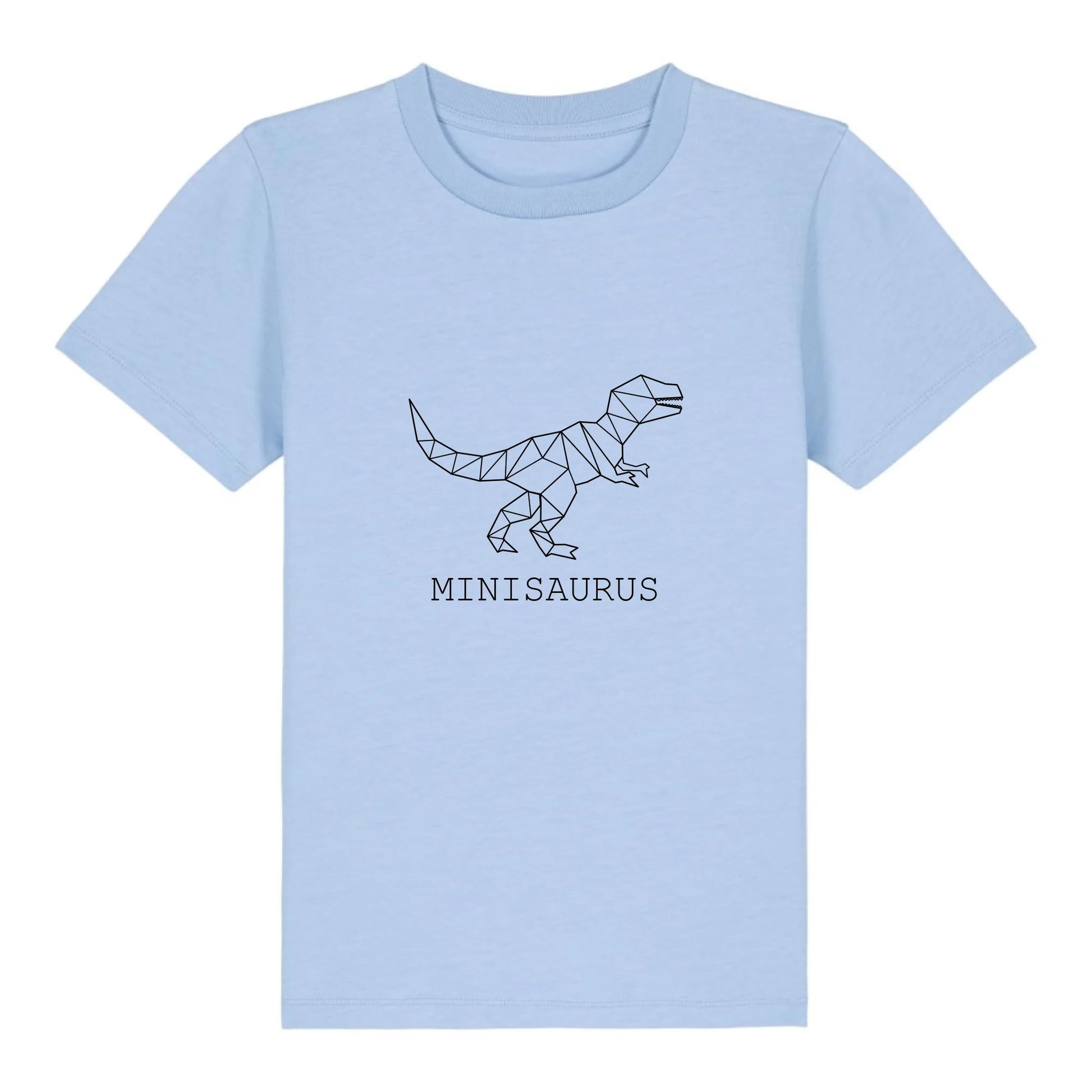 Minisaurus - Bio Kinder Shirt *personalisierbar (ohne Namen)* Mini Creator Shirt 2.0 ST ST Blue-Soul