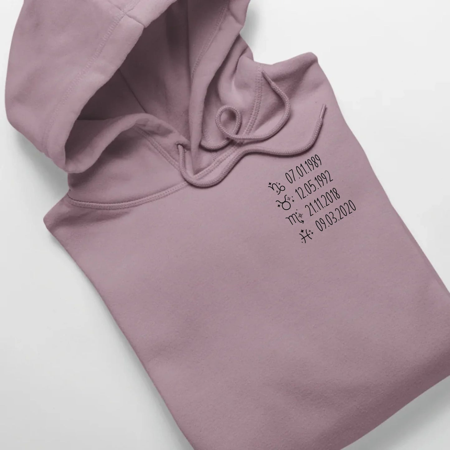 Sternzeichen - Bio Unisex Hoodie *personalisierbar* Cruiser Hoodie 2.0 ST ST Lilac-Dream
