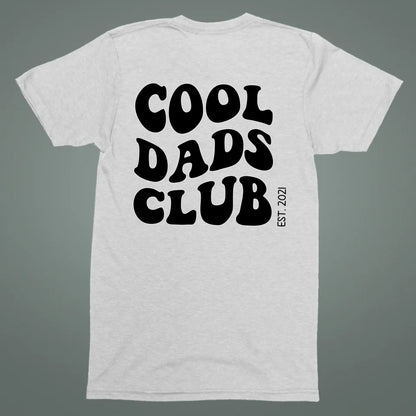 Cool Dads Club Backprint - Bio Herren Shirt *personalisierbar* Creator T-Shirt 2.0 ST ST BACK ONLY Heather-Grey