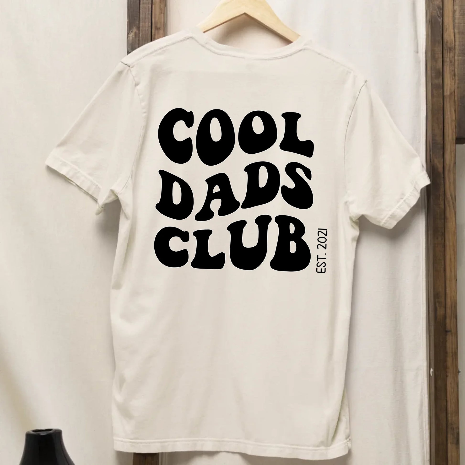 Cool Dads Club Backprint - Bio Herren Shirt *personalisierbar* Creator T-Shirt 2.0 ST ST BACK ONLY Natural-Raw