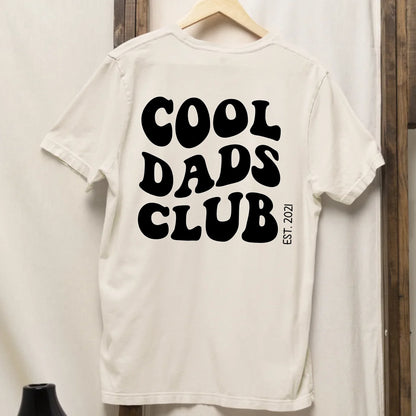 Cool Dads Club Backprint - Bio Herren Shirt *personalisierbar* Creator T-Shirt 2.0 ST ST BACK ONLY Natural-Raw