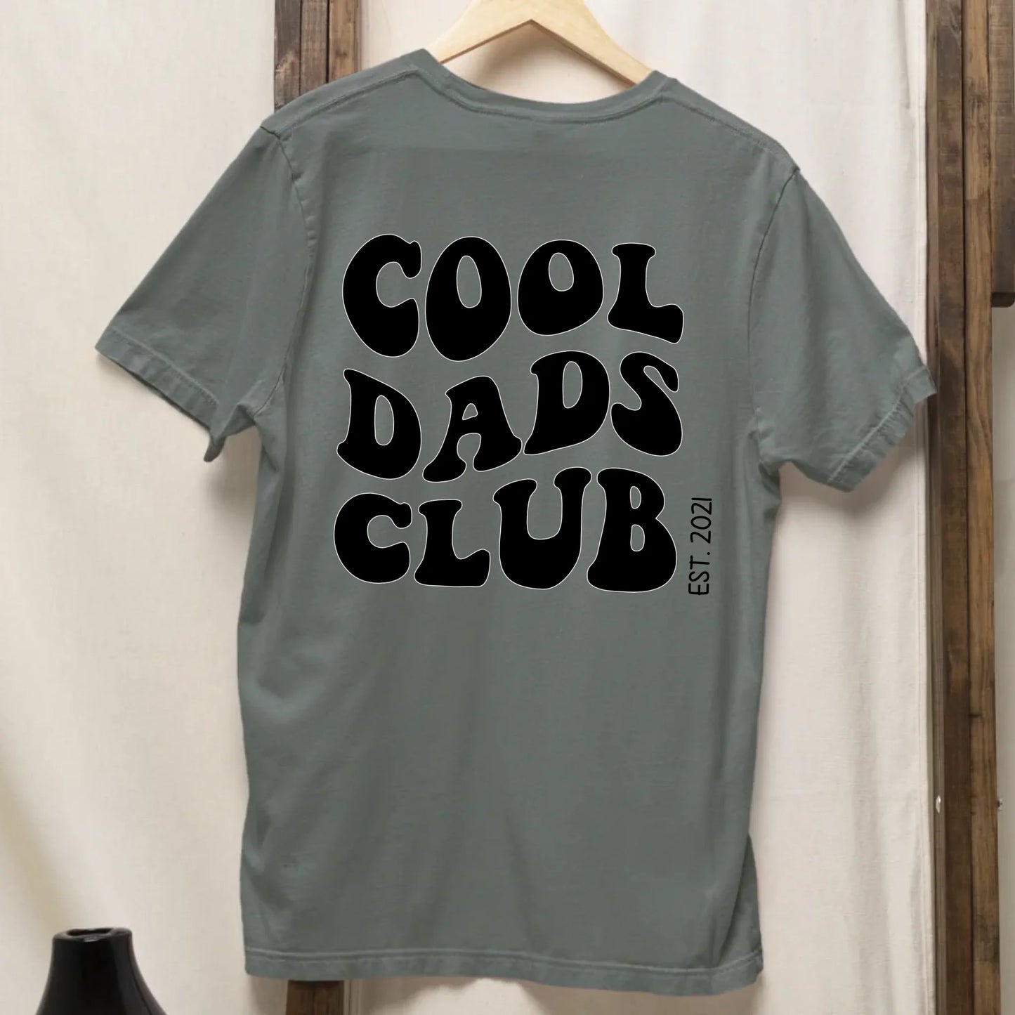 Cool Dads Club Backprint - Bio Herren Shirt *personalisierbar* Creator T-Shirt 2.0 ST ST BACK ONLY Green Bay
