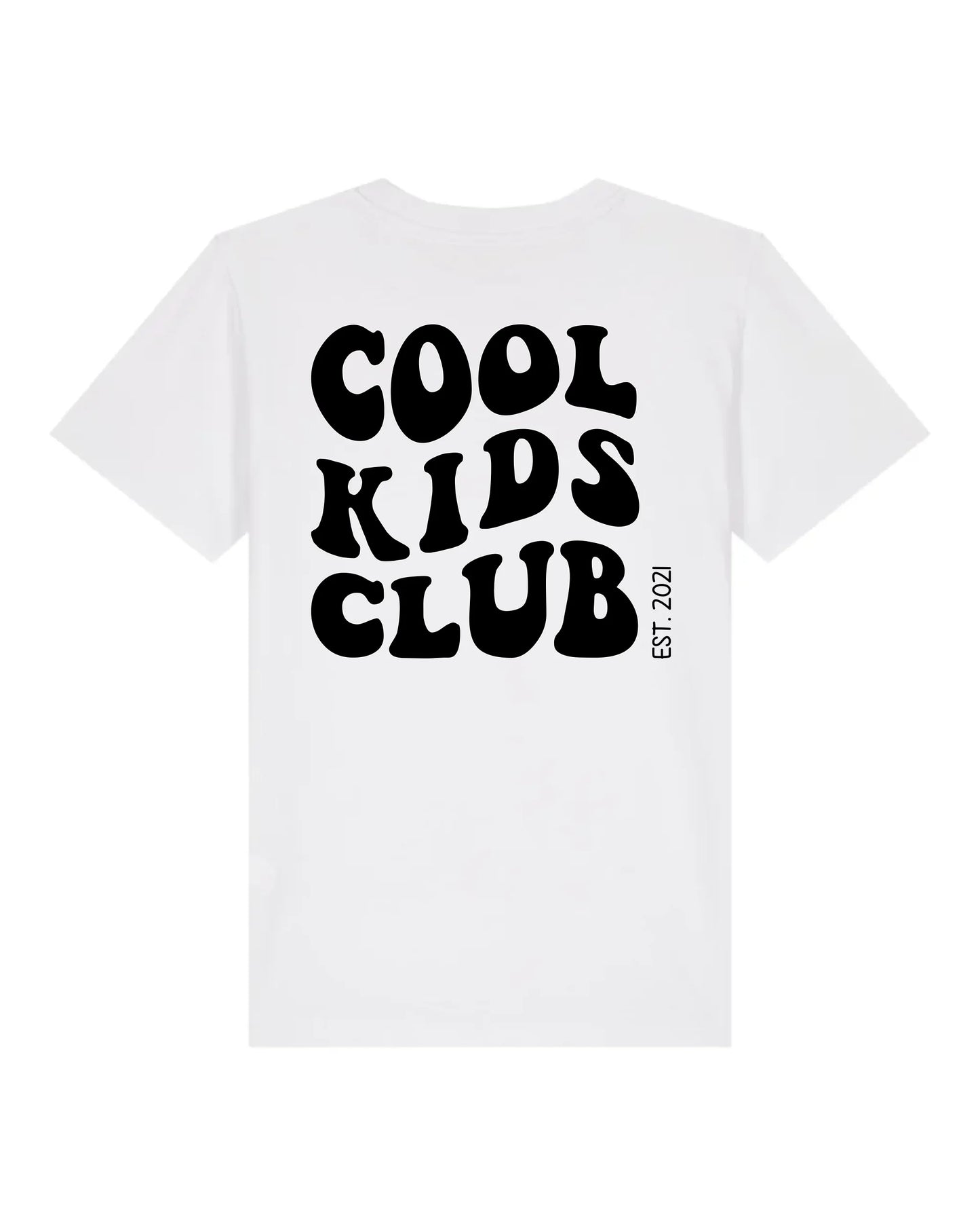 Cools Kids Club Backprint - Bio Kinder Shirt *personalisierbar* Mini Creator Shirt 2.0 ST ST White