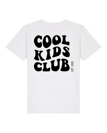 Cools Kids Club Backprint - Bio Kinder Shirt *personalisierbar* Mini Creator Shirt 2.0 ST ST White