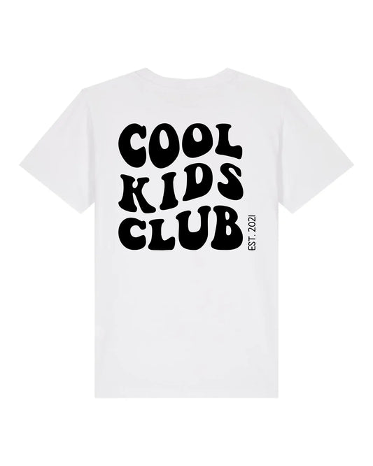 Cools Kids Club Backprint - Bio Kinder Shirt *personalisierbar* Mini Creator Shirt 2.0 ST ST White