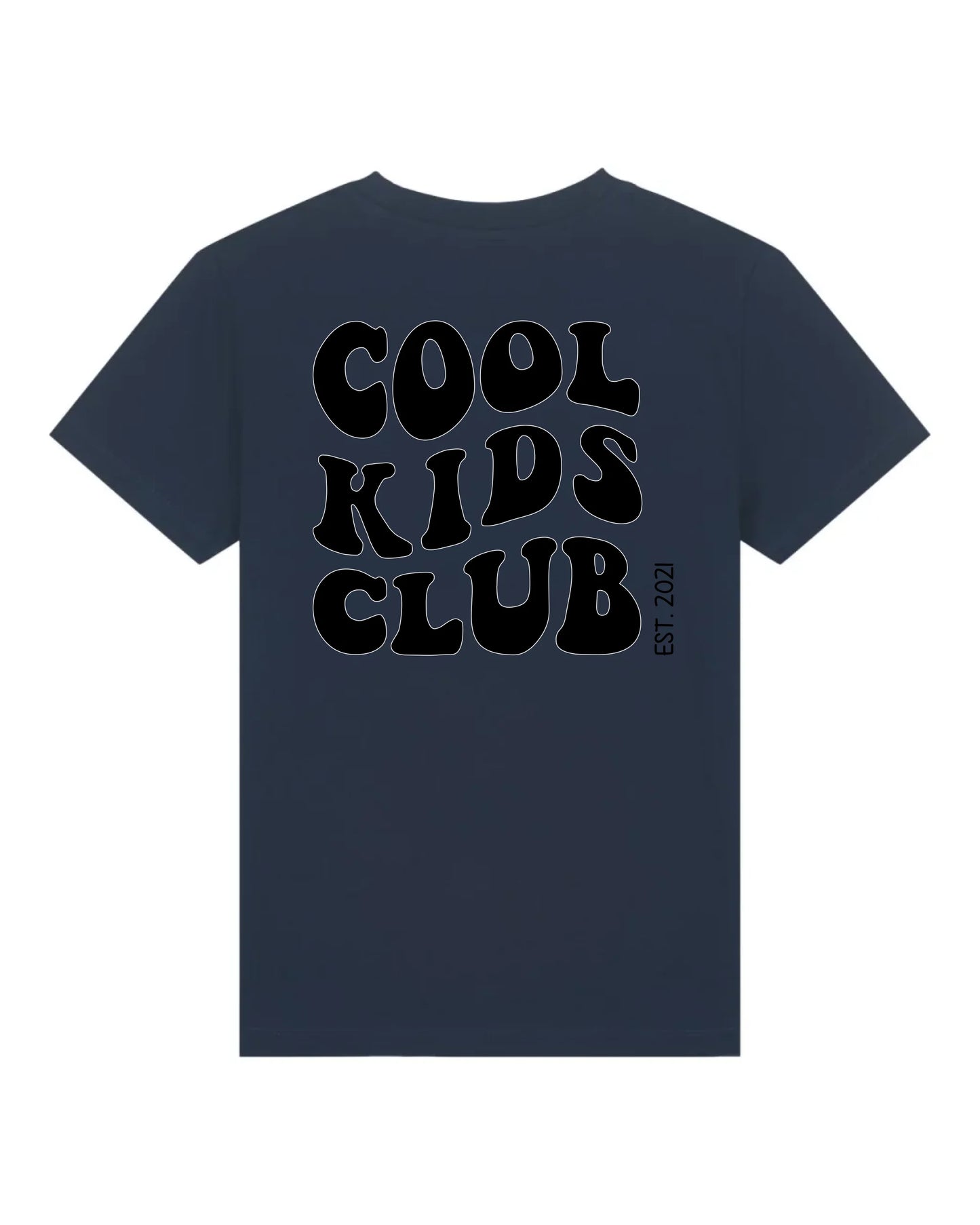 Cools Kids Club Backprint - Bio Kinder Shirt *personalisierbar* Mini Creator Shirt 2.0 ST ST French-Navy