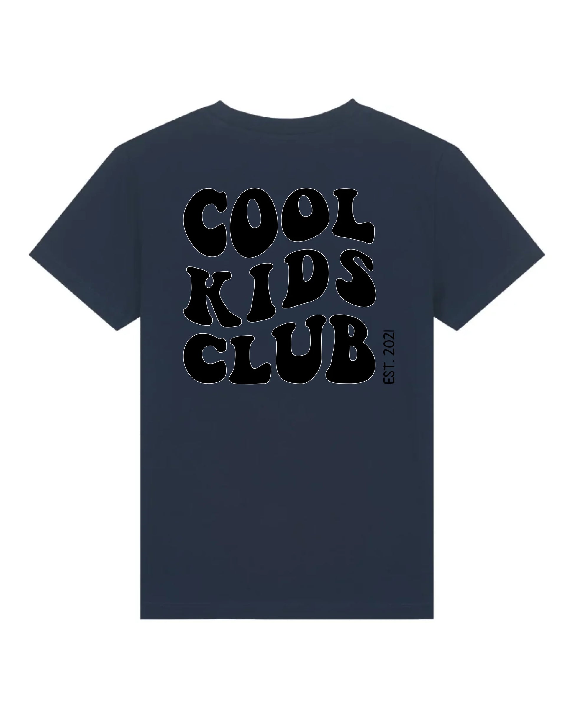 Cools Kids Club Backprint - Bio Kinder Shirt *personalisierbar* Mini Creator Shirt 2.0 ST ST French-Navy