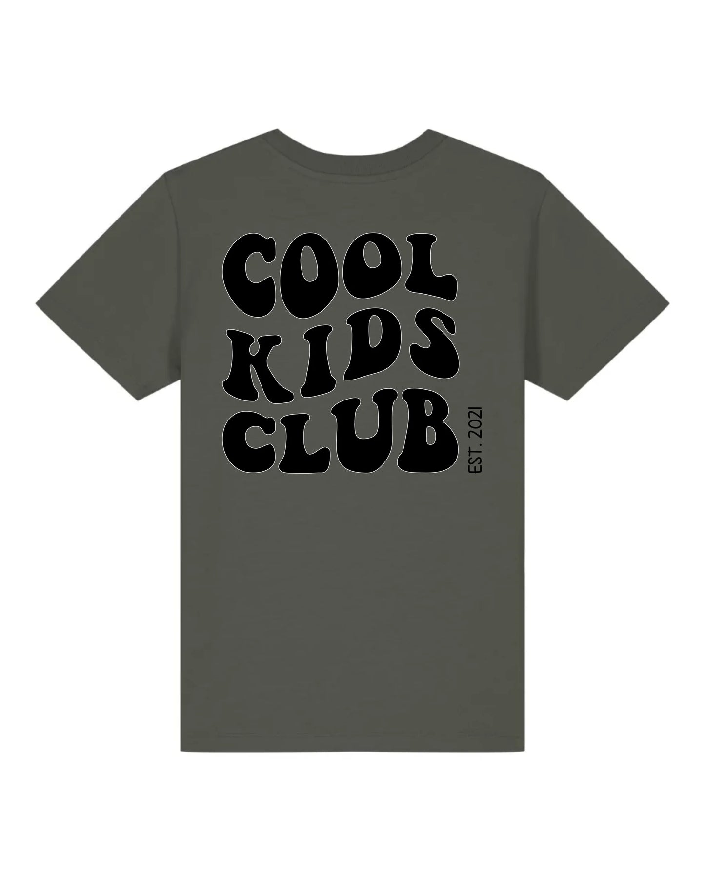Cools Kids Club Backprint - Bio Kinder Shirt *personalisierbar* Mini Creator Shirt 2.0 ST ST Khaki