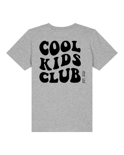 Cools Kids Club Backprint - Bio Kinder Shirt *personalisierbar* Mini Creator Shirt 2.0 ST ST Heather-Grey