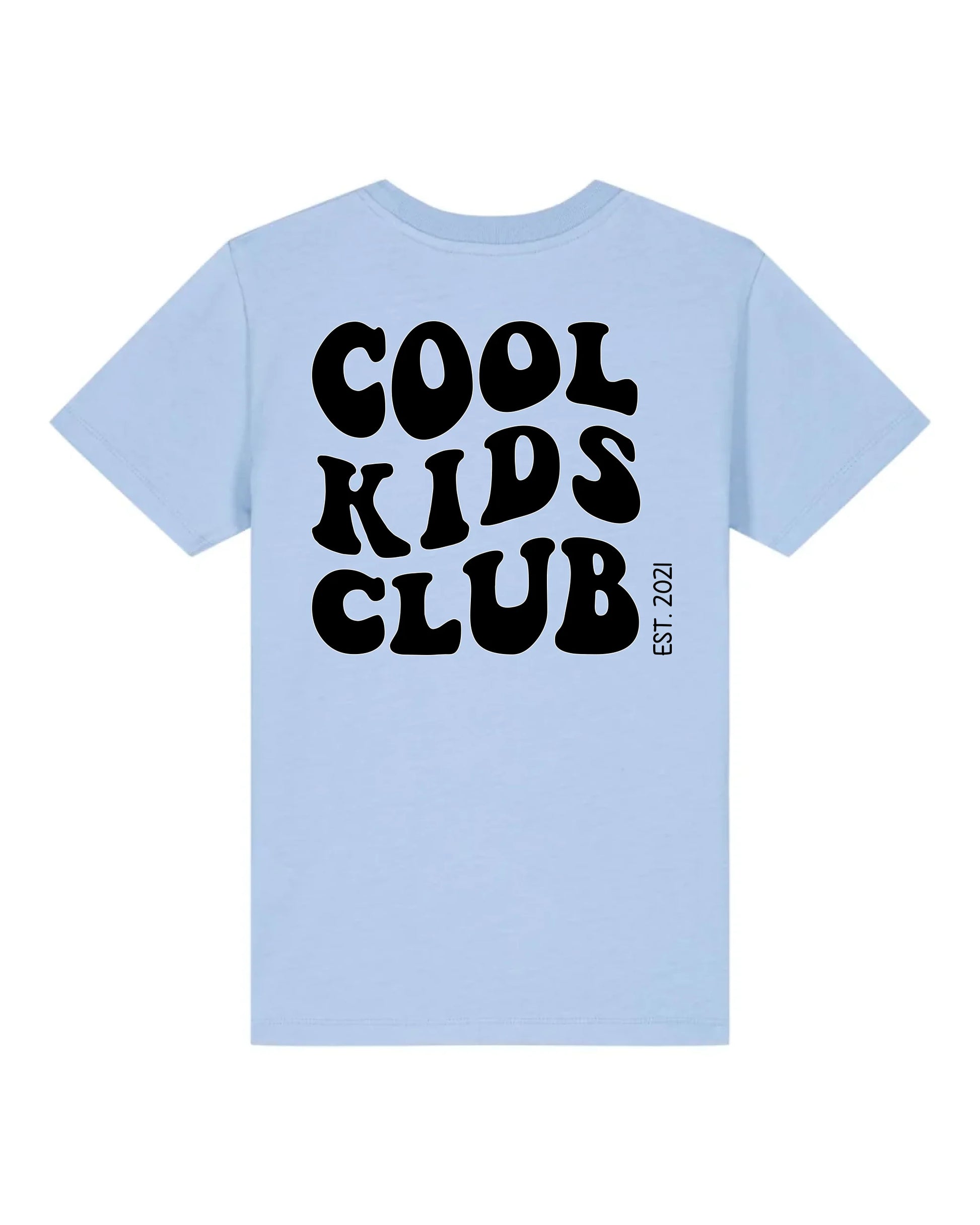 Cools Kids Club Backprint - Bio Kinder Shirt *personalisierbar* Mini Creator Shirt 2.0 ST ST Blue-Soul