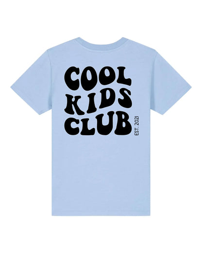 Cools Kids Club Backprint - Bio Kinder Shirt *personalisierbar* Mini Creator Shirt 2.0 ST ST Blue-Soul