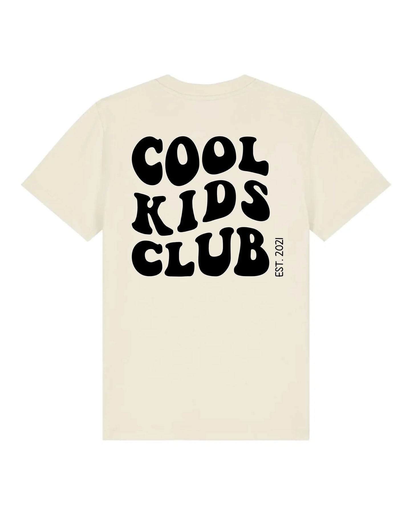 Cools Kids Club Backprint - Bio Kinder Shirt *personalisierbar* Mini Creator Shirt 2.0 ST ST Natural-Raw