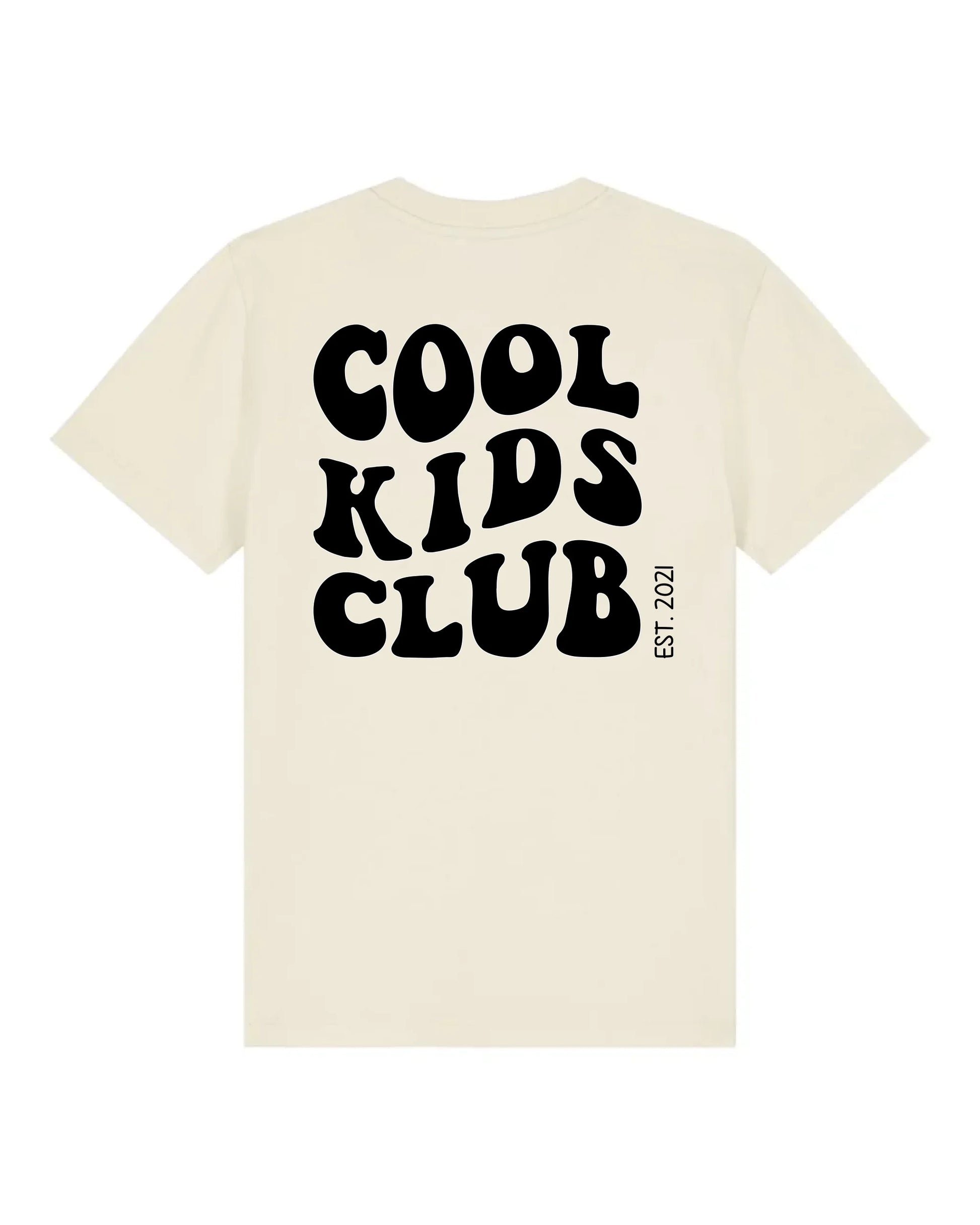Cools Kids Club Backprint - Bio Kinder Shirt *personalisierbar* Mini Creator Shirt 2.0 ST ST Natural-Raw