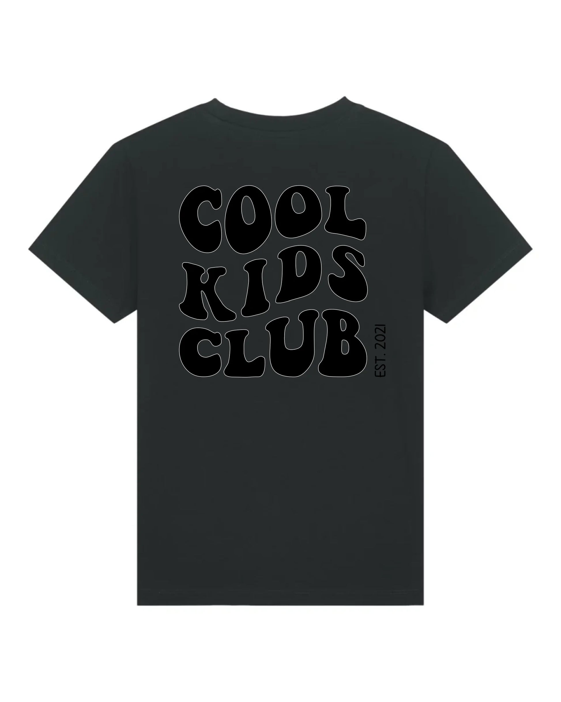 Cools Kids Club Backprint - Bio Kinder Shirt *personalisierbar* Mini Creator Shirt 2.0 ST ST Black