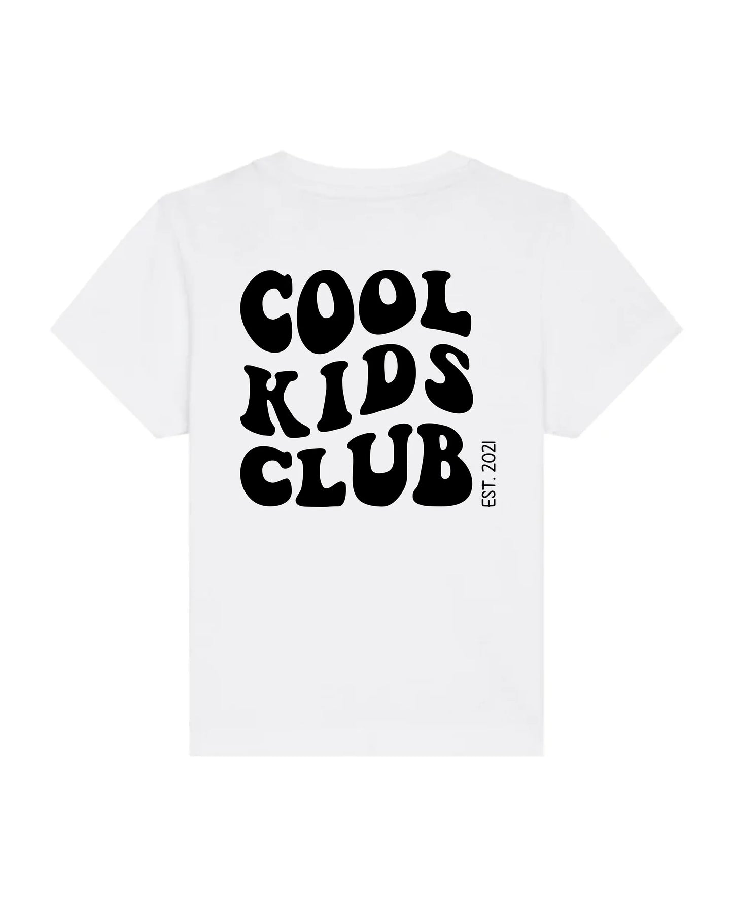 Cool Kids Club Backprint - Bio Baby Shirt *personalisierbar* Baby Creator T-Shirt ST ST NEU White