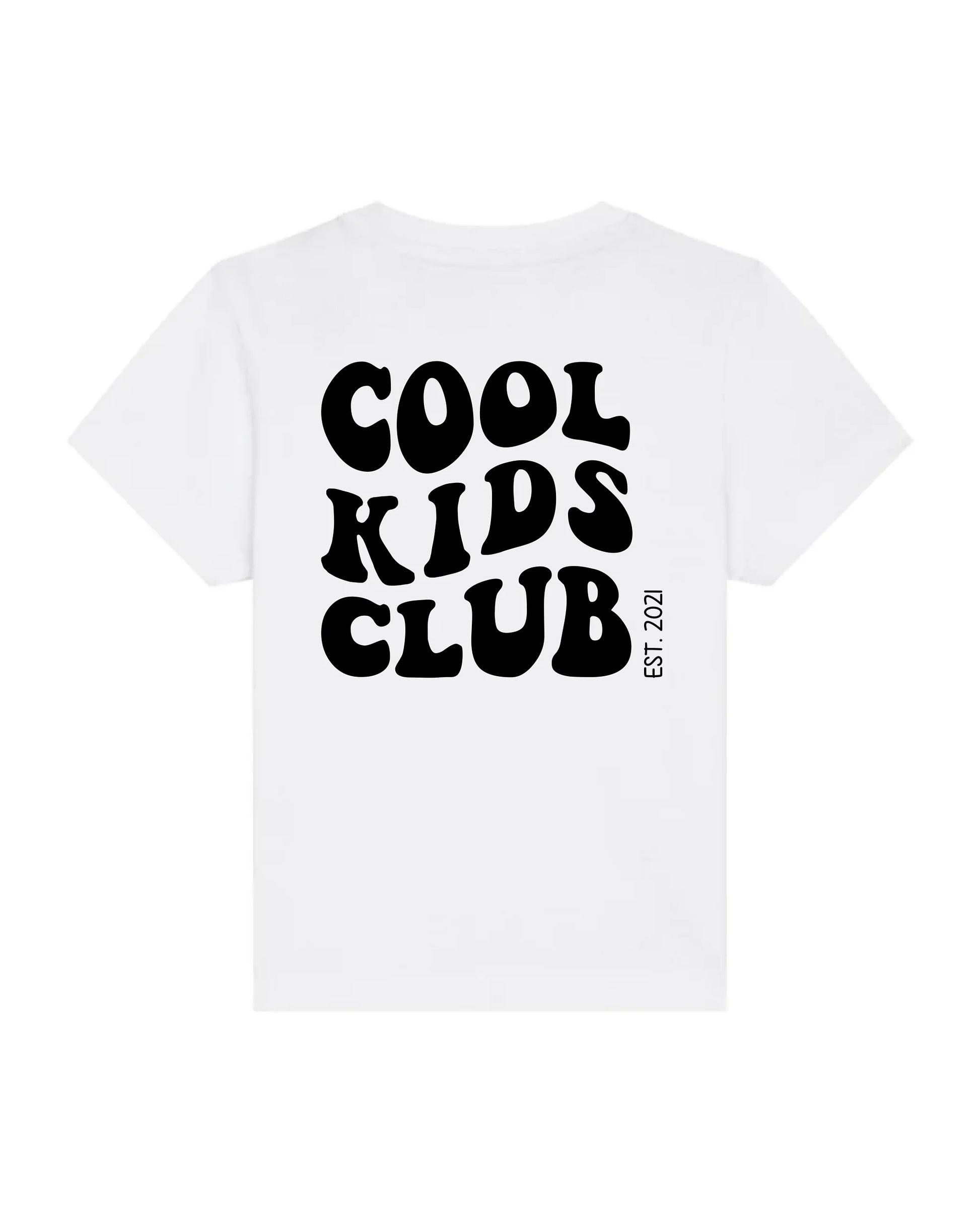 Cool Kids Club Backprint - Bio Baby Shirt *personalisierbar* Baby Creator T-Shirt ST ST NEU White