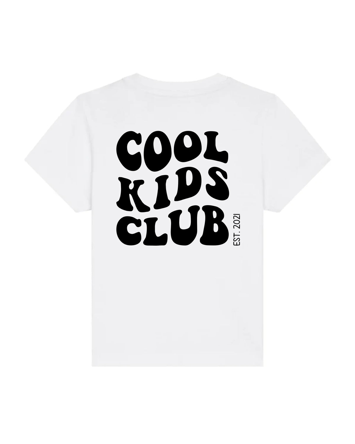 Cool Kids Club Backprint - Bio Baby Shirt *personalisierbar* Baby Creator T-Shirt ST ST NEU White
